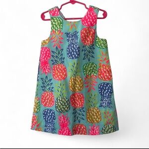 Colorful Pineapple Print Dress